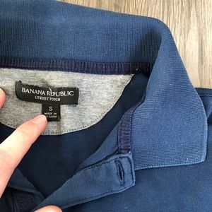 Banana Repblic Navy Blue Polo